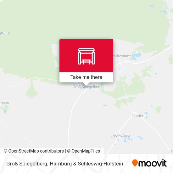 Groß Spiegelberg map