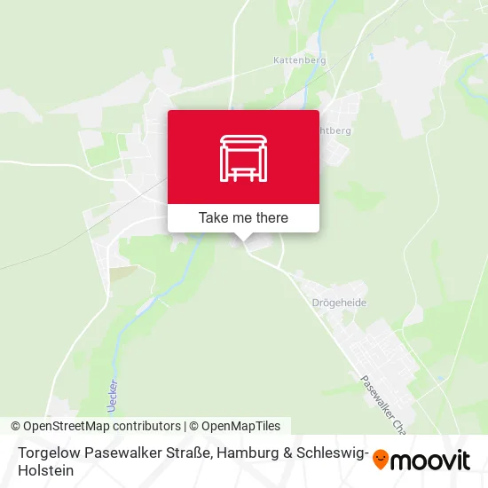 Карта Torgelow Pasewalker Straße