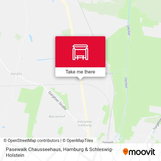Pasewalk Chausseehaus map