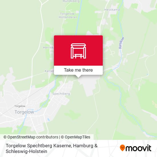 Torgelow Spechtberg Kaserne map