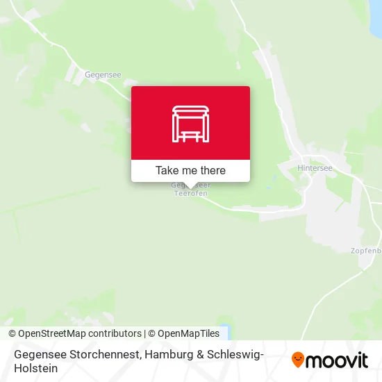 Карта Gegensee Storchennest