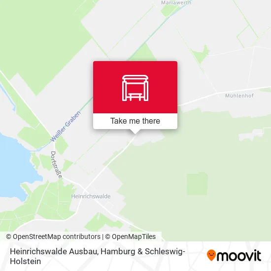 Карта Heinrichswalde Ausbau