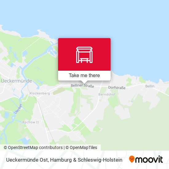 Ueckermünde Ost map