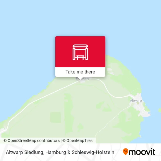 Карта Altwarp Siedlung