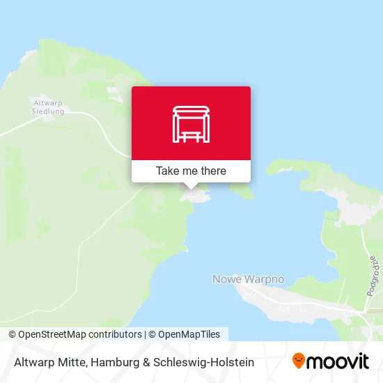 Карта Altwarp Mitte