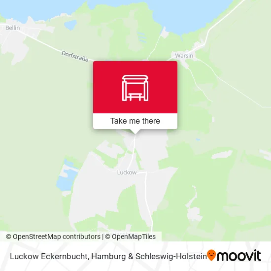 Карта Luckow Eckernbucht