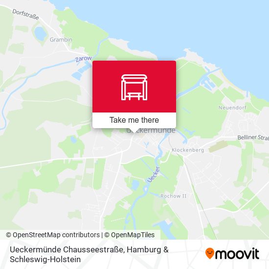 Ueckermünde Chausseestraße map