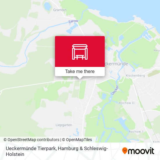 Ueckermünde Tierpark map
