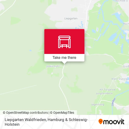 Карта Liepgarten Waldfrieden