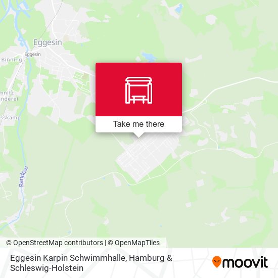 Eggesin Karpin Schwimmhalle map