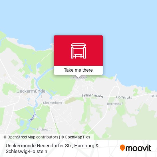 Ueckermünde Neuendorfer Str. map