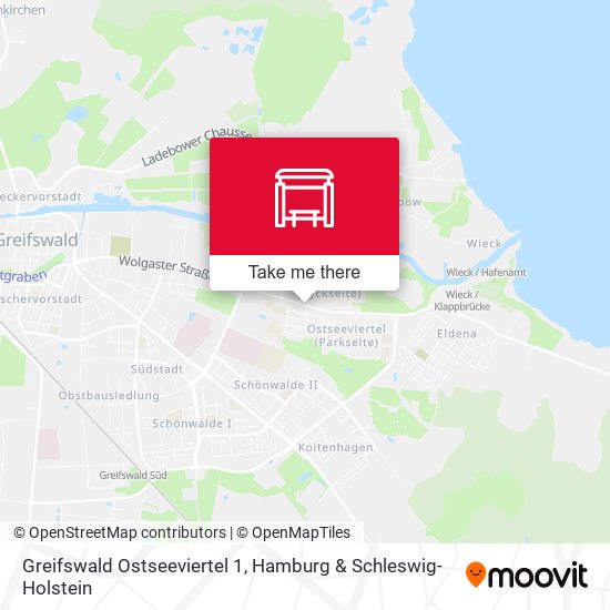 Greifswald Ostseeviertel 1 map