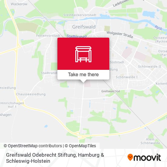 Greifswald Odebrecht Stiftung map