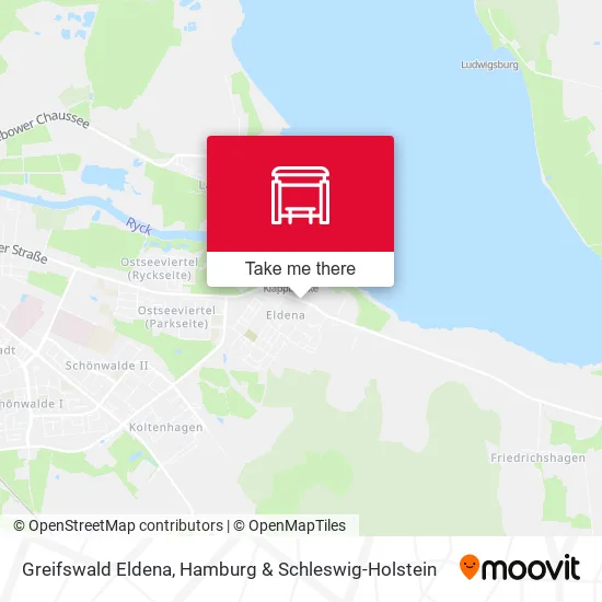 Карта Greifswald Eldena