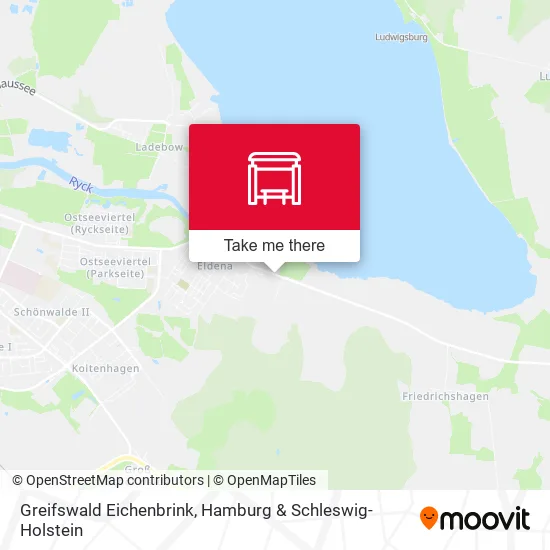 Карта Greifswald Eichenbrink