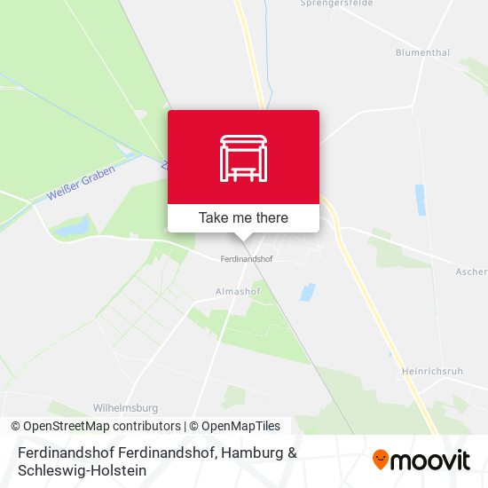 Ferdinandshof Ferdinandshof map