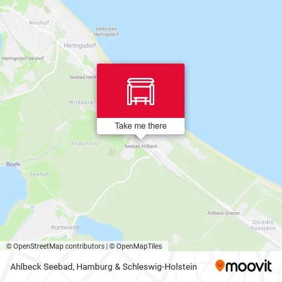 Карта Ahlbeck Seebad