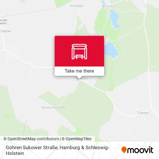 Göhren Sukower Straße map