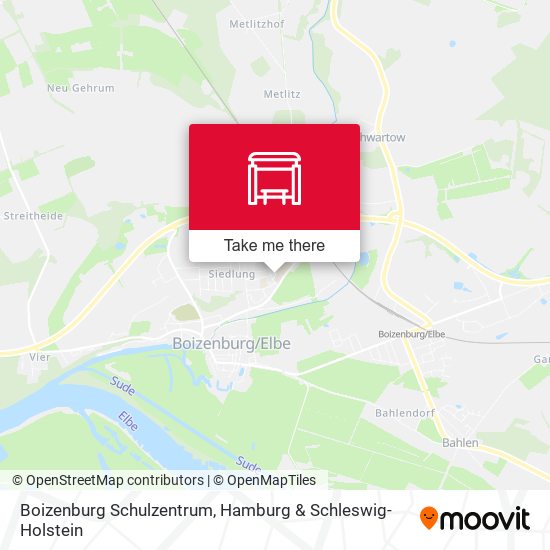Boizenburg Schulzentrum map