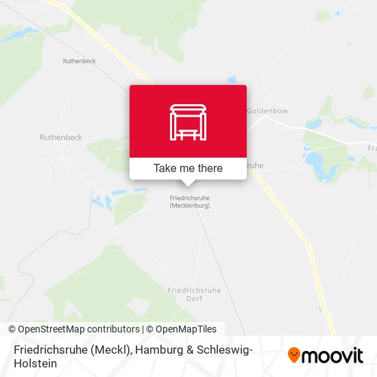 Карта Friedrichsruhe (Meckl)
