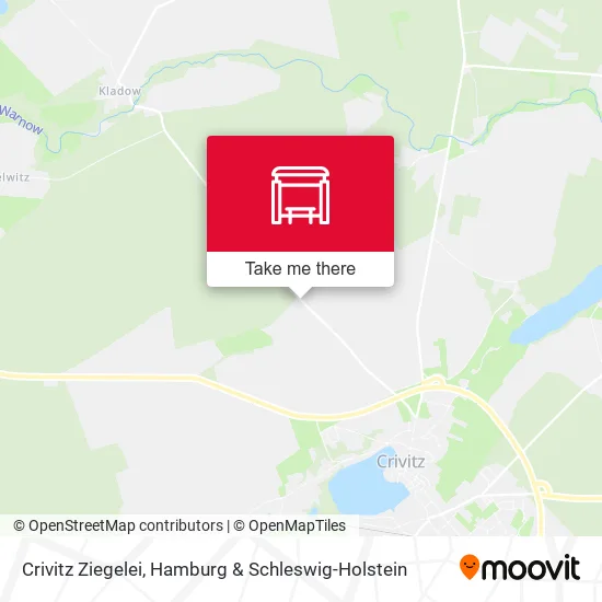 Карта Crivitz Ziegelei
