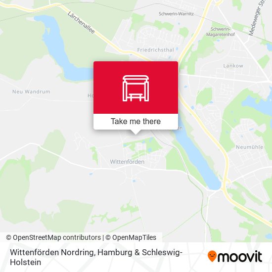 Wittenförden Nordring map