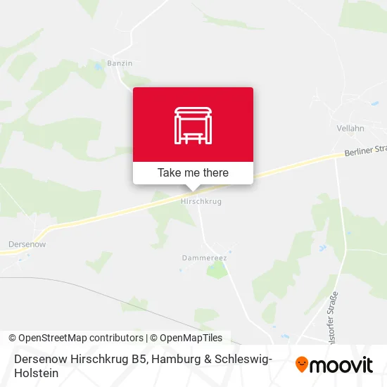Карта Dersenow Hirschkrug B5