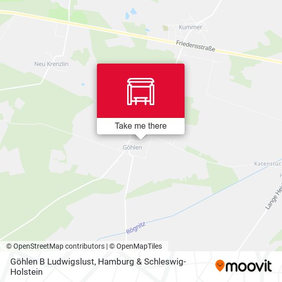 Göhlen B Ludwigslust map