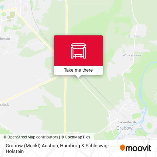 Карта Grabow (Meckl) Ausbau