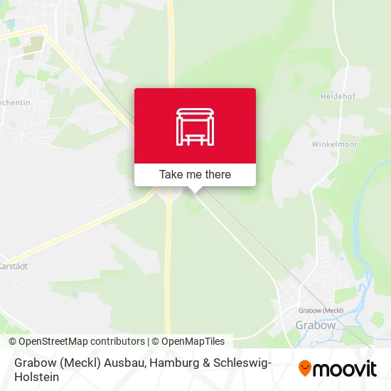 Карта Grabow (Meckl) Ausbau