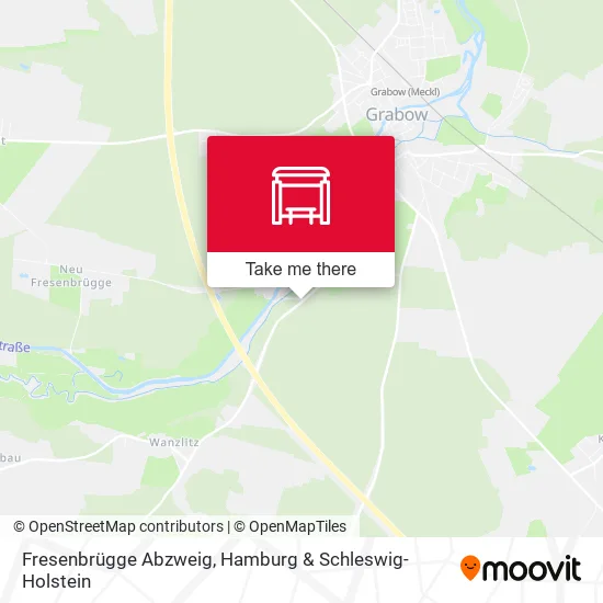 Карта Fresenbrügge Abzweig