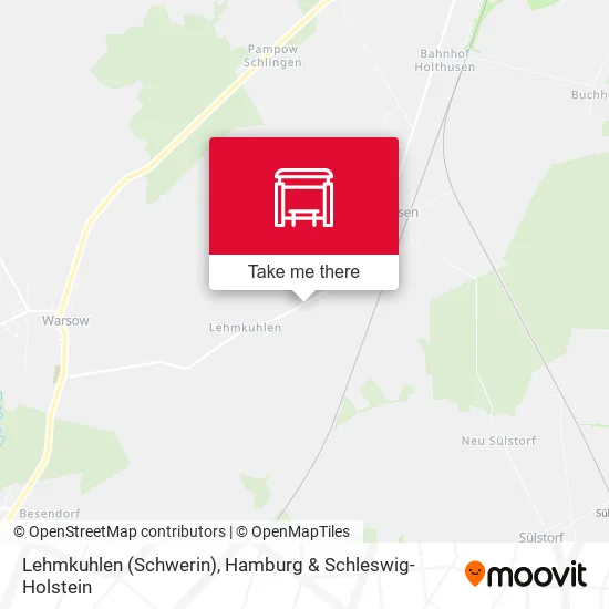 Карта Lehmkuhlen (Schwerin)