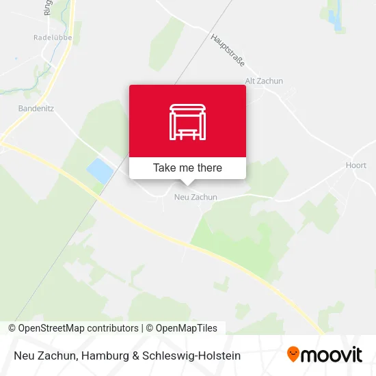 Карта Neu Zachun