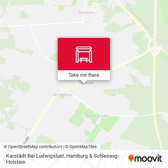 Karstädt Bei Ludwigslust map