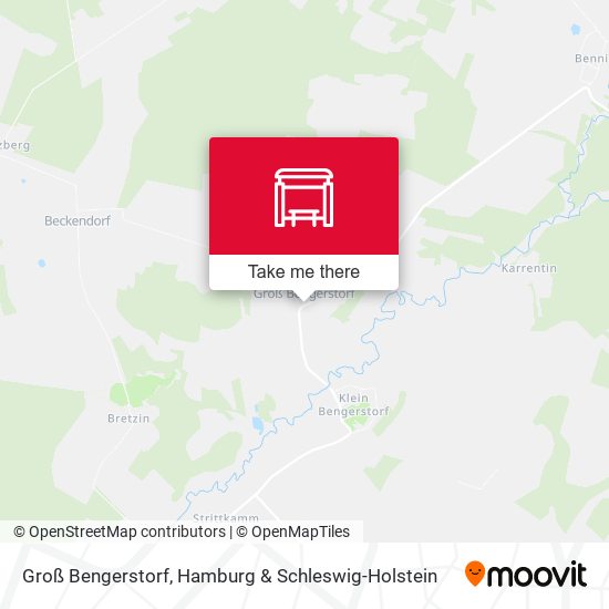 Groß Bengerstorf map