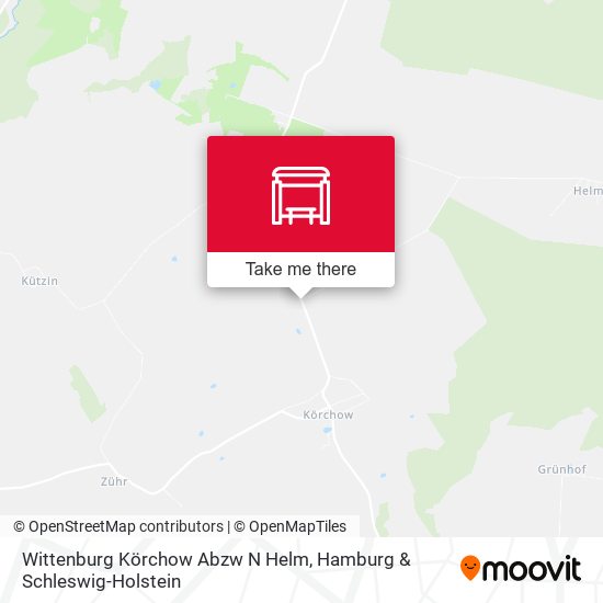 Wittenburg Körchow Abzw N Helm map