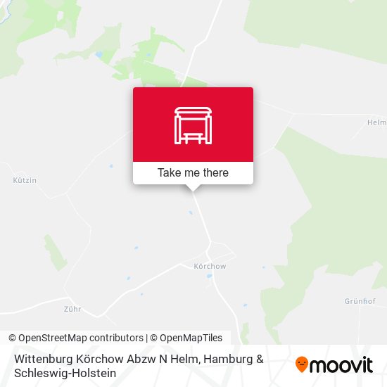 Wittenburg Körchow Abzw N Helm map