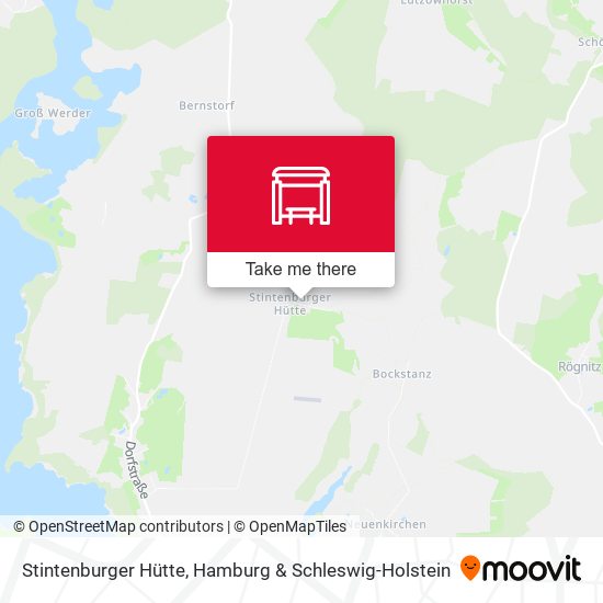 Stintenburger Hütte map