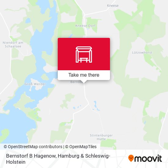 Bernstorf B Hagenow map