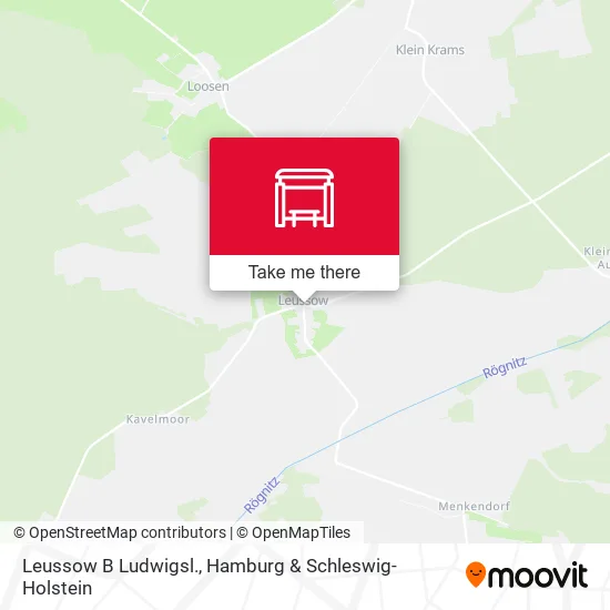 Карта Leussow B Ludwigsl.