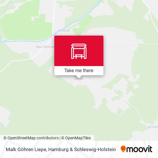 Malk Göhren Liepe map