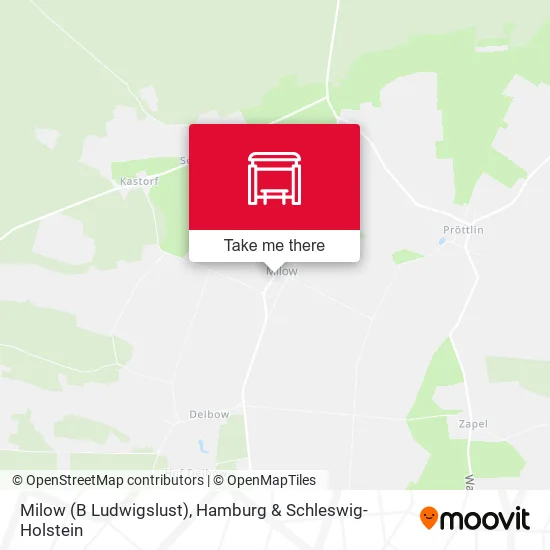 Карта Milow (B Ludwigslust)