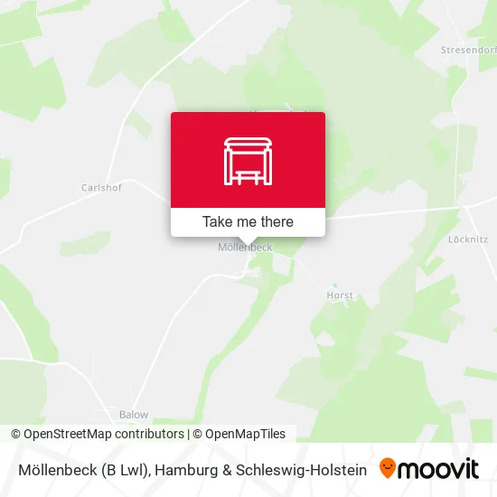 Карта Möllenbeck (B Lwl)
