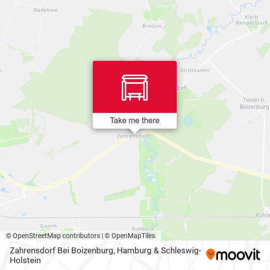 Zahrensdorf Bei Boizenburg map