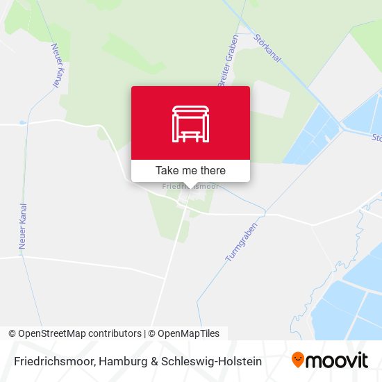 Friedrichsmoor map