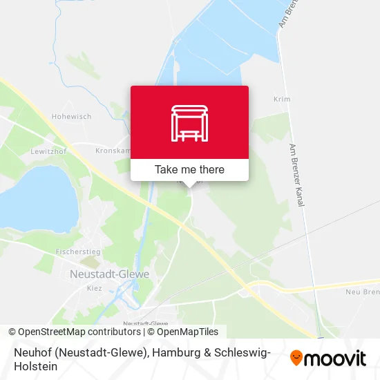 Карта Neuhof (Neustadt-Glewe)
