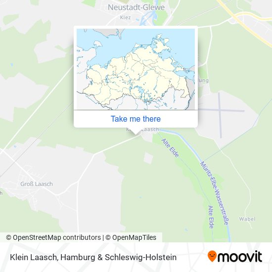 Klein Laasch map