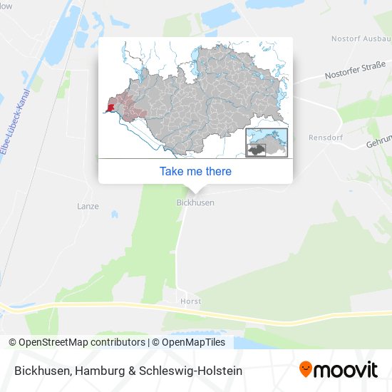 Bickhusen map