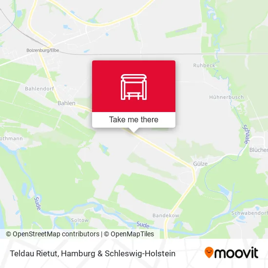 Карта Teldau Rietut