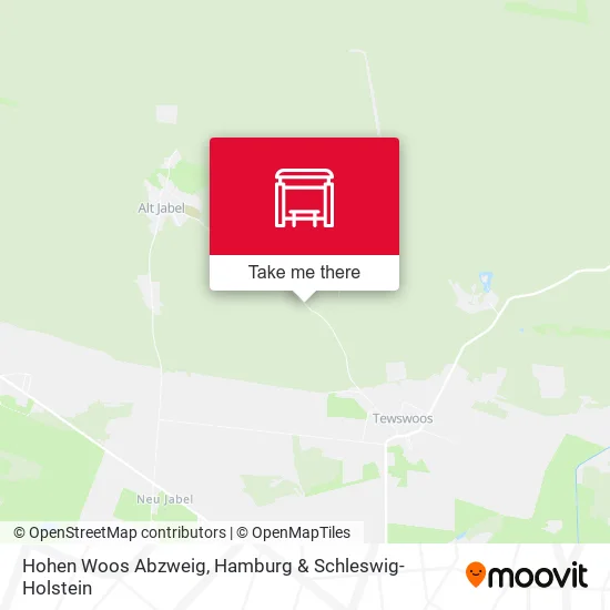 Карта Hohen Woos Abzweig